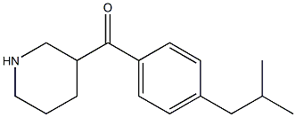 3-{[4-(2-methylpropyl)phenyl]carbonyl}piperidine