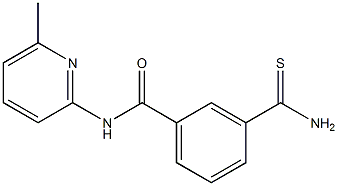 3-carbamothioyl-N-(6-methylpyridin-2-yl)benzamide