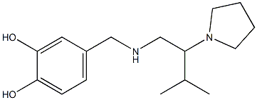 4-({[3-methyl-2-(pyrrolidin-1-yl)butyl]amino}methyl)benzene-1,2-diol