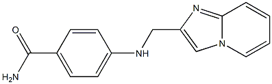 4-({imidazo[1,2-a]pyridin-2-ylmethyl}amino)benzamide