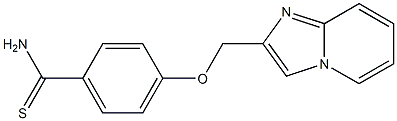 4-(imidazo[1,2-a]pyridin-2-ylmethoxy)benzenecarbothioamide