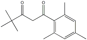 4,4-dimethyl-1-(2,4,6-trimethylphenyl)pentane-1,3-dione