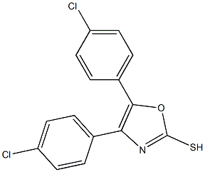 4,5-bis(4-chlorophenyl)-1,3-oxazole-2-thiol