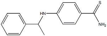 4-[(1-phenylethyl)amino]benzene-1-carbothioamide