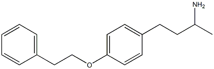 4-[4-(2-phenylethoxy)phenyl]butan-2-amine