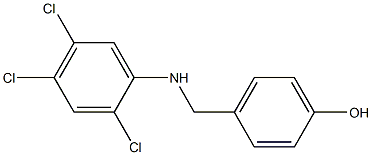 4-{[(2,4,5-trichlorophenyl)amino]methyl}phenol