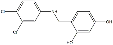 4-{[(3,4-dichlorophenyl)amino]methyl}benzene-1,3-diol