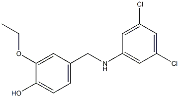 4-{[(3,5-dichlorophenyl)amino]methyl}-2-ethoxyphenol