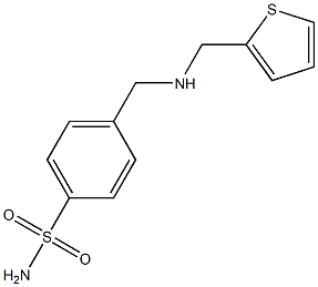 4-{[(thiophen-2-ylmethyl)amino]methyl}benzene-1-sulfonamide