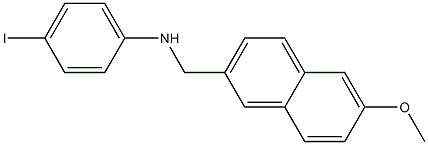 4-iodo-N-[(6-methoxynaphthalen-2-yl)methyl]aniline