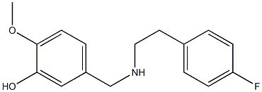 5-({[2-(4-fluorophenyl)ethyl]amino}methyl)-2-methoxyphenol