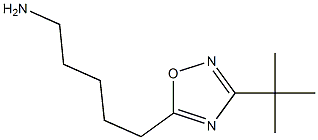 5-(3-tert-butyl-1,2,4-oxadiazol-5-yl)pentan-1-amine