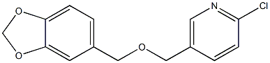 5-[(2H-1,3-benzodioxol-5-ylmethoxy)methyl]-2-chloropyridine