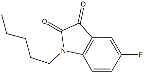 5-fluoro-1-pentyl-2,3-dihydro-1H-indole-2,3-dione