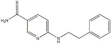 6-[(2-phenylethyl)amino]pyridine-3-carbothioamide