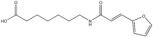 7-{[(2E)-3-(2-furyl)prop-2-enoyl]amino}heptanoic acid