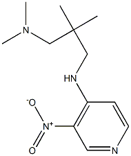 dimethyl(2-methyl-2-{[(3-nitropyridin-4-yl)amino]methyl}propyl)amine