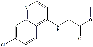 methyl 2-[(7-chloroquinolin-4-yl)amino]acetate