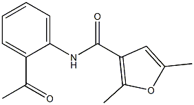 N-(2-acetylphenyl)-2,5-dimethyl-3-furamide