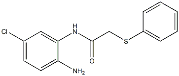N-(2-amino-5-chlorophenyl)-2-(phenylsulfanyl)acetamide