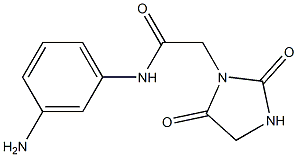 N-(3-aminophenyl)-2-(2,5-dioxoimidazolidin-1-yl)acetamide