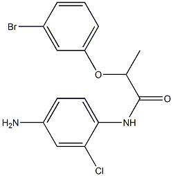 N-(4-amino-2-chlorophenyl)-2-(3-bromophenoxy)propanamide