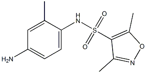N-(4-amino-2-methylphenyl)-3,5-dimethyl-1,2-oxazole-4-sulfonamide