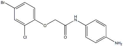 N-(4-aminophenyl)-2-(4-bromo-2-chlorophenoxy)acetamide