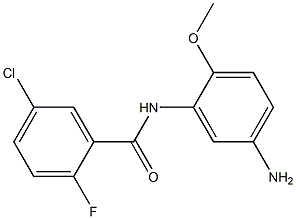 N-(5-amino-2-methoxyphenyl)-5-chloro-2-fluorobenzamide