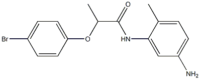 N-(5-amino-2-methylphenyl)-2-(4-bromophenoxy)propanamide