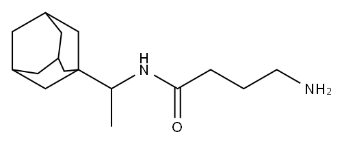 N-[1-(1-adamantyl)ethyl]-4-aminobutanamide