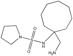 N-[1-(aminomethyl)cyclooctyl]pyrrolidine-1-sulfonamide