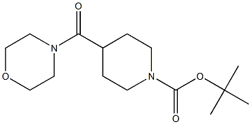 tert-butyl 4-(morpholin-4-ylcarbonyl)piperidine-1-carboxylate