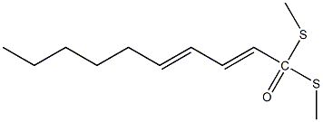 1,1-Dimethylthio-2,4-decadienal