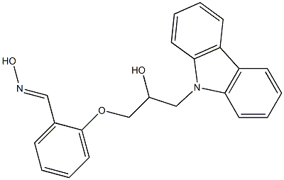 2-[3-(9H-carbazol-9-yl)-2-hydroxypropoxy]benzaldehyde oxime|