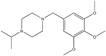 1-isopropyl-4-(3,4,5-trimethoxybenzyl)piperazine