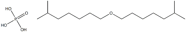 异辛醇醚磷酸酯, , 结构式