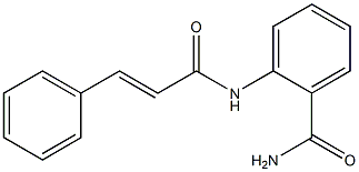 2-{[(E)-3-phenyl-2-propenoyl]amino}benzamide