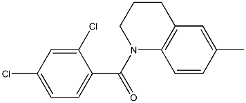(2,4-dichlorophenyl)[6-methyl-3,4-dihydro-1(2H)-quinolinyl]methanone