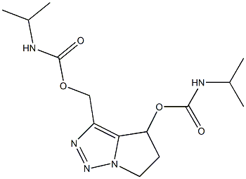 3-(Isopropylcarbamoyloxymethyl)-4-isopropylcarbamoyloxy-5,6-dihydro-4H-pyrrolo[1,2-c][1,2,3]triazole