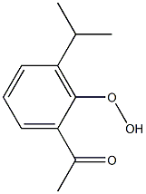 2-Acetyl-6-isopropylphenyl hydroperoxide