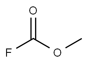 フルオリド炭酸メチル 化学構造式