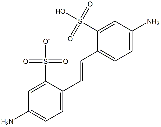 2-[2-(2-Sulfonato-4-aminophenyl)ethenyl]-5-aminobenzenesulfonic acid