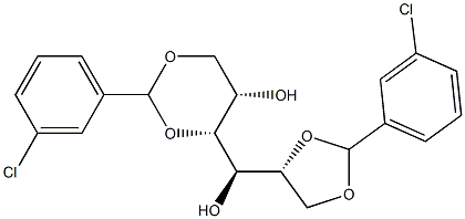 1-O,3-O:5-O,6-O-Bis(3-chlorobenzylidene)-D-glucitol