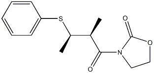 (2S,3R)-2-Methyl-3-phenylthio-1-(2-oxo-3-oxazolidinyl)-1-butanone
