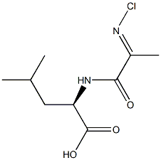 (2R)-2-[2-(Chloroimino)-1-oxopropylamino]-4-methylpentanoic acid