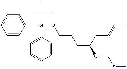 (4S)-4-(Methylthiomethoxy)methyl-7-(tert-butyldiphenylsiloxy)-1-heptene|