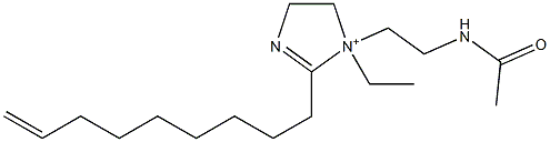 1-[2-(Acetylamino)ethyl]-1-ethyl-2-(8-nonenyl)-2-imidazoline-1-ium