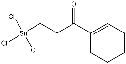 1-(Trichlorostannyl)-3-(1-cyclohexenyl)propan-3-one