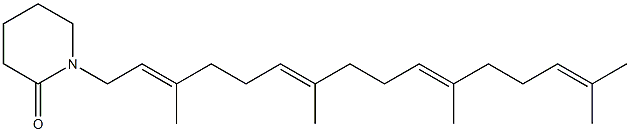 3,7,11,15-Tetramethyl-1-(2-oxopiperidino)hexadeca-2,6,10,14-tetrene